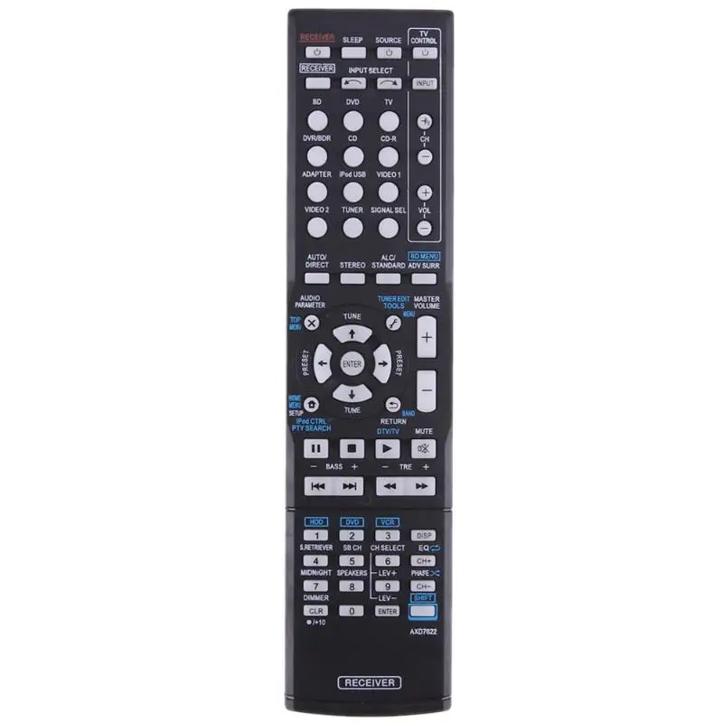 Universal Remote Control for Pioneer VSX-521/AXD7660/VSX-422-K/AXD7662 AV Receiver Black Plastic Replacement Remote Controller
Universal Remote Control for Pioneer VSX-521/AXD7660/VSX-422-K/AXD7662 AV Receiver Black Plastic Replacement Remote Controller