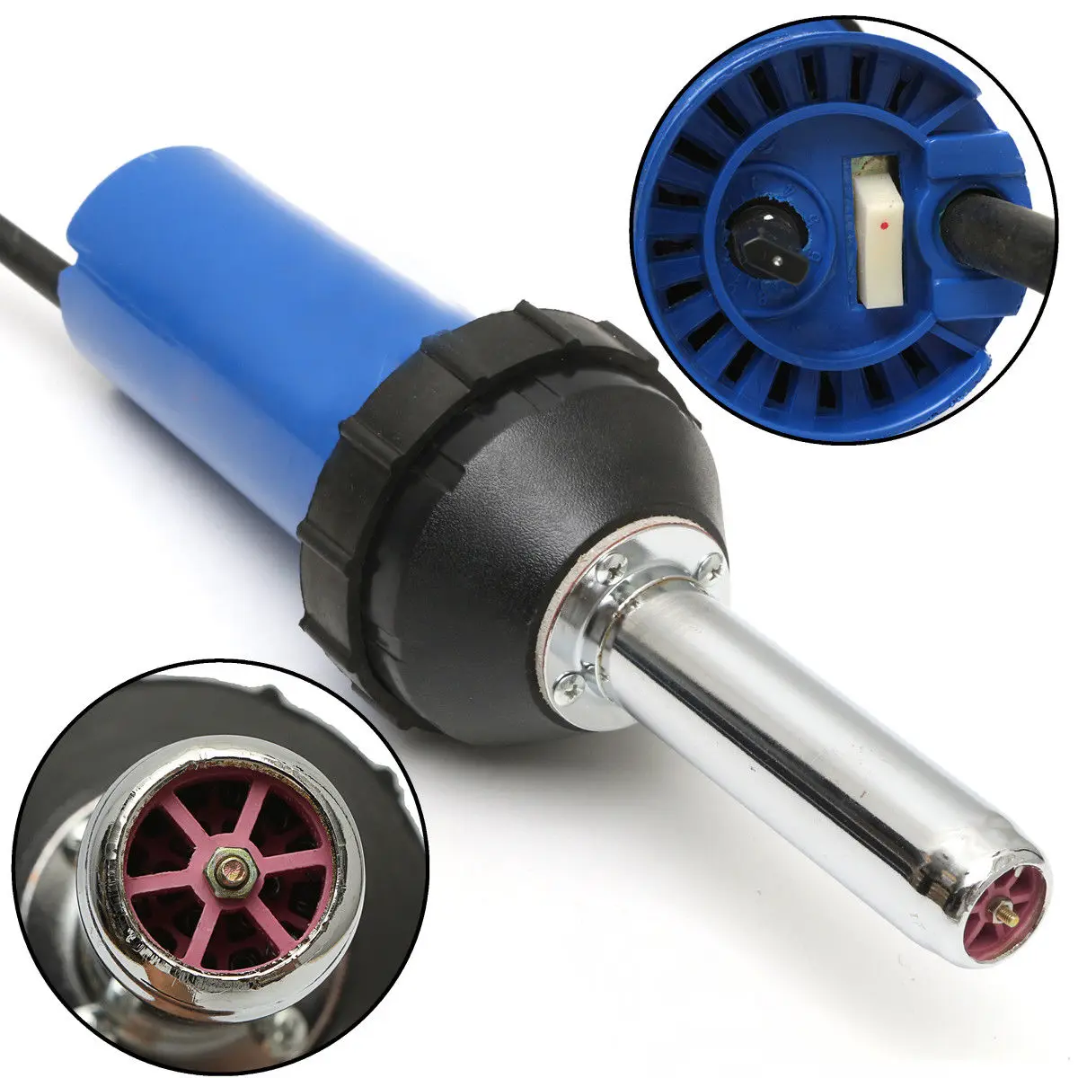 220V 1000W 2800Pa Plastic Welder Integrated Hot Air Gun Welding UK plug Set New
220V 1000W 2800Pa Plastic Welder Integrated Hot Air Gun Welding UK plug Set New