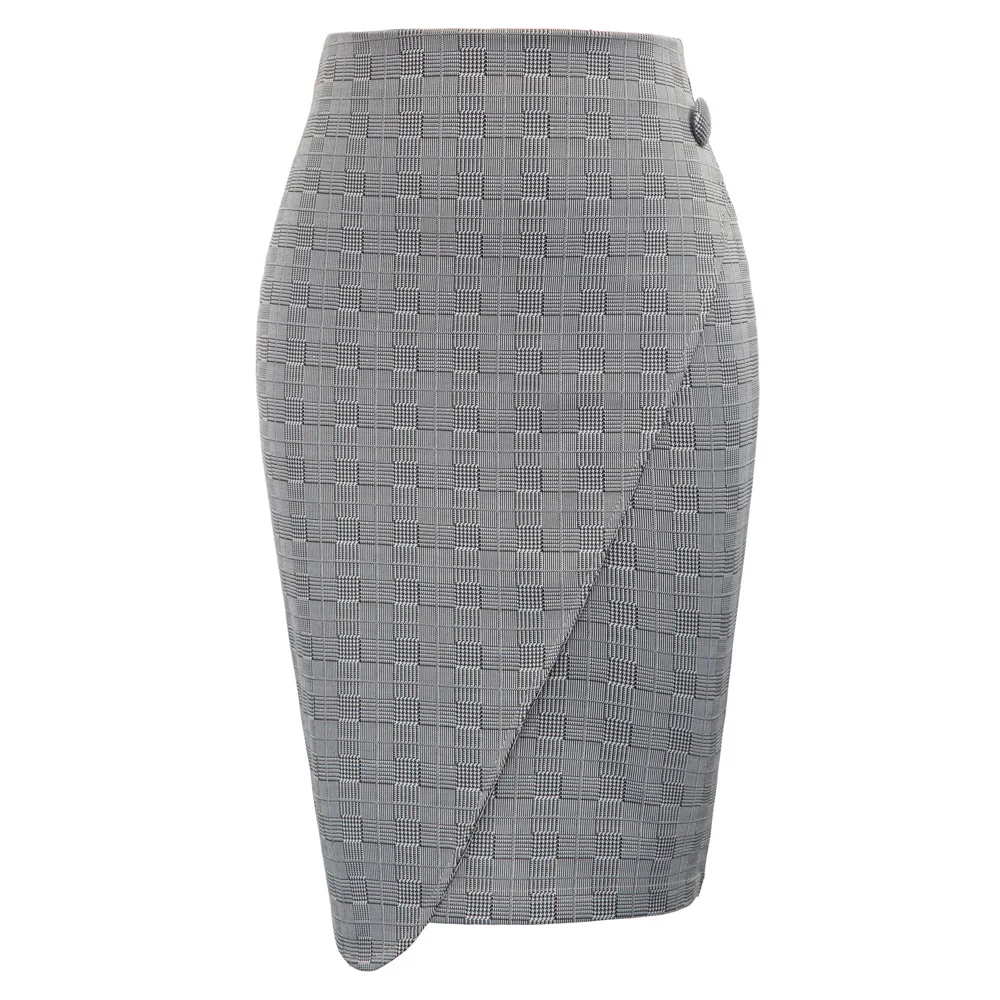 GK bodycon skirt Women Retro Vintage Gingham Wrap Front Back Split skirts ladies office work business party Pencil Skirt falda
GK bodycon skirt Women Retro Vintage Gingham Wrap Front Back Split skirts ladies office work business party Pencil Skirt falda