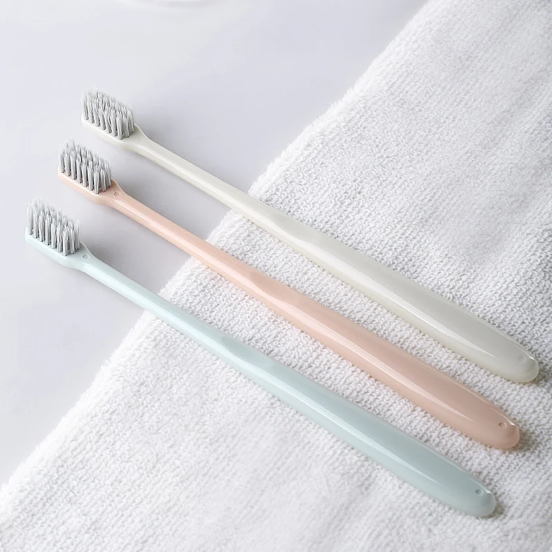 2019 New Silver Ion Bristles Toothbrush Nordic Style Antimicrobial Slim tTapered Polyester Floss Bristle Adult Toothbrush 3pcs
2019 New Silver Ion Bristles Toothbrush Nordic Style Antimicrobial Slim tTapered Polyester Floss Bristle Adult Toothbrush 3pcs