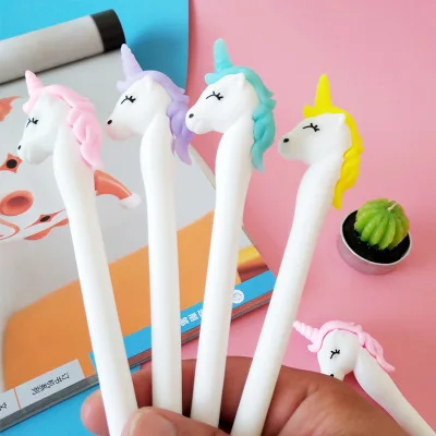 Ellen Book 1 Piece Creative Unicorn Cute Lovely Gel Pen Stationery Office Material School Supplies South Korean Black Ink 0.5 mm
Ellen Book 1 Piece Creative Unicorn Cute Lovely Gel Pen Stationery Office Material School Supplies South Korean Black Ink 0.5 mm