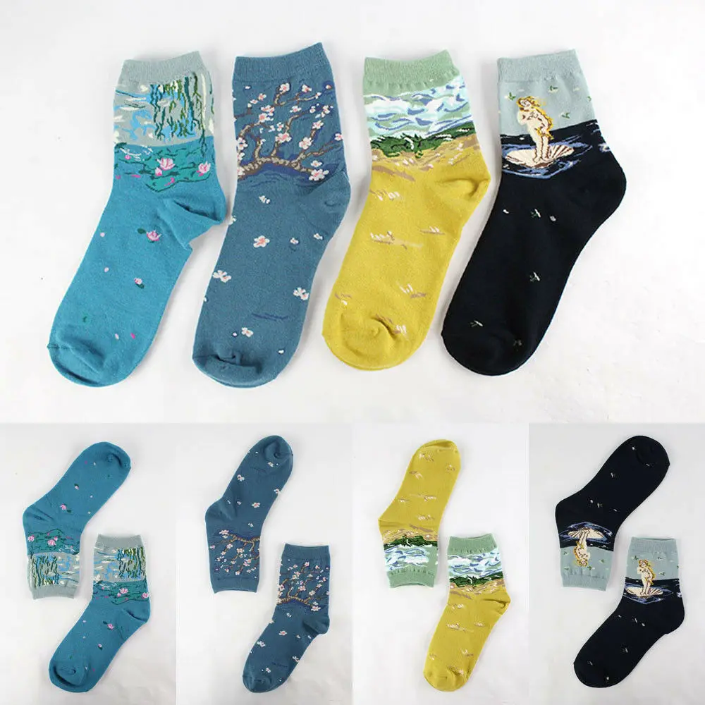Hirigin Unisex Mens/Womens New Multicolor Retro Pattern Winter Warm 100%Cotton Socks
Hirigin Unisex Mens/Womens New Multicolor Retro Pattern Winter Warm 100%Cotton Socks