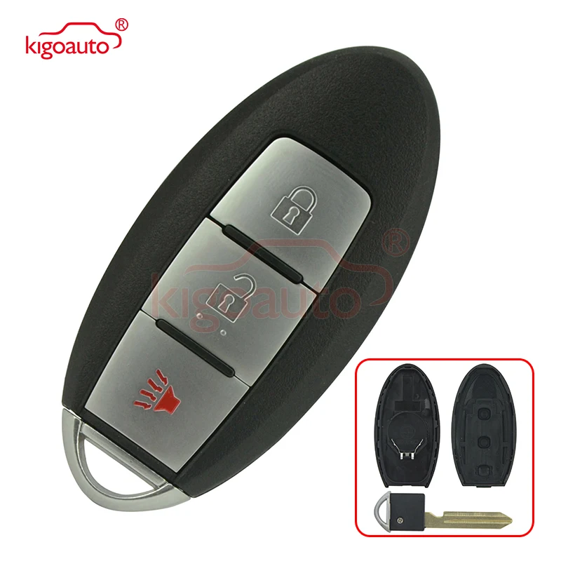 Kigoauto CWTWBU729 smart key case fob for Nissan Infiniti Rogue Pathfinder Versa 350Z 370Z 3 button key shell
Kigoauto CWTWBU729 smart key case fob for Nissan Infiniti Rogue Pathfinder Versa 350Z 370Z 3 button key shell