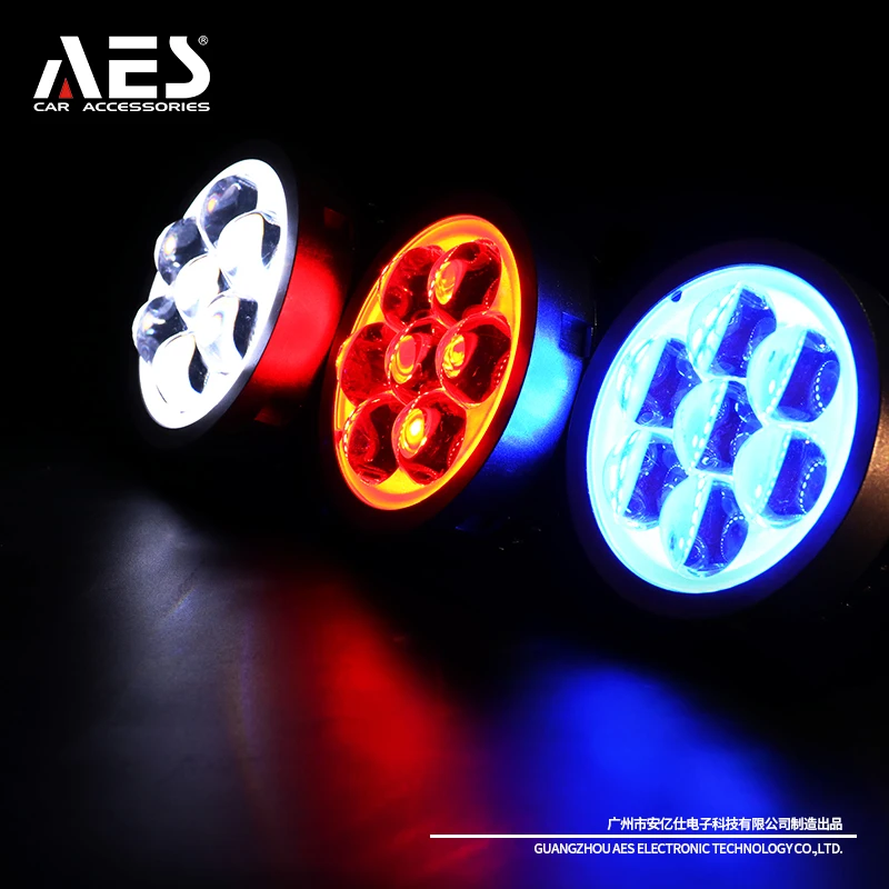 AES 2.5inch Single High Beam Le Projector Lens With Devil Eyes Red Blue White Color Damon Eyes Easy Install Headlight Retrofit
AES 2.5inch Single High Beam Le Projector Lens With Devil Eyes Red Blue White Color Damon Eyes Easy Install Headlight Retrofit