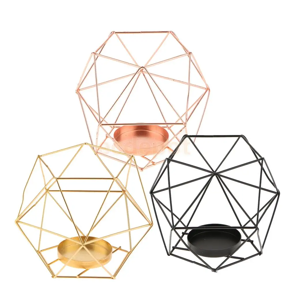 WIRE IRON HOLLOW GEOMETRIC PILLAR CANDLE HOLDER CAGE LANTERN WEDDING DECORATION 2-SET
WIRE IRON HOLLOW GEOMETRIC PILLAR CANDLE HOLDER CAGE LANTERN WEDDING DECORATION 2-SET