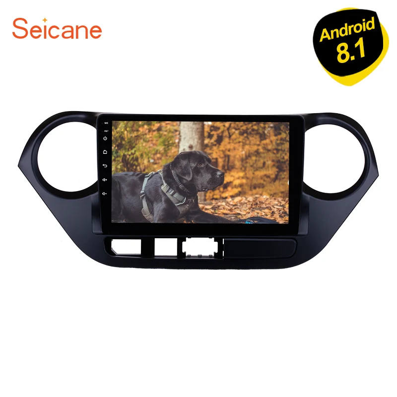 Seicane 2Din Android 8.1 1080P GPS Head Unit For 2013-2016 HYUNDAI I10 Grand i10 RHD 9 inch Car Stereo DVD Player Rear camera
Seicane 2Din Android 8.1 1080P GPS Head Unit For 2013-2016 HYUNDAI I10 Grand i10 RHD 9 inch Car Stereo DVD Player Rear camera