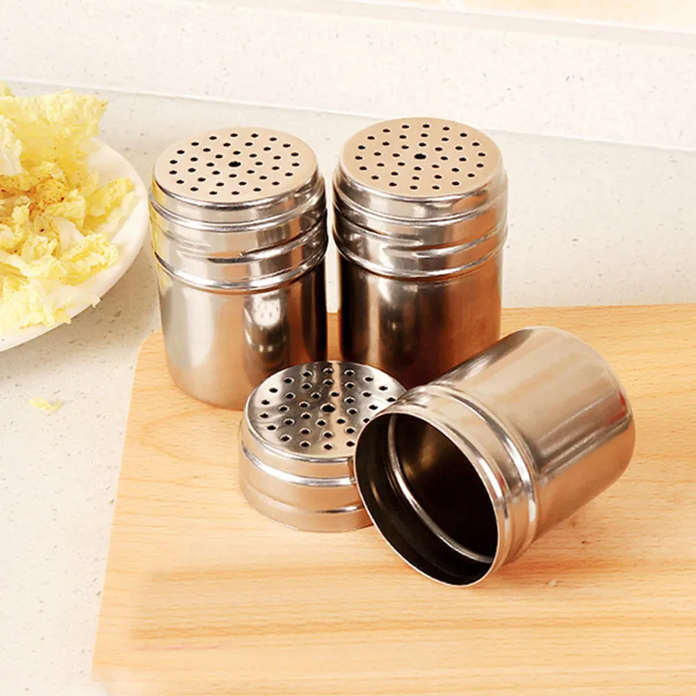 1/3pcs Stainless Steel Salt Pepper Shaker Spice Portable Bottle Mill Seasoning Condiment Box Spice Shaker Bottle BBQ Kitchen
1/3pcs Stainless Steel Salt Pepper Shaker Spice Portable Bottle Mill Seasoning Condiment Box Spice Shaker Bottle BBQ Kitchen