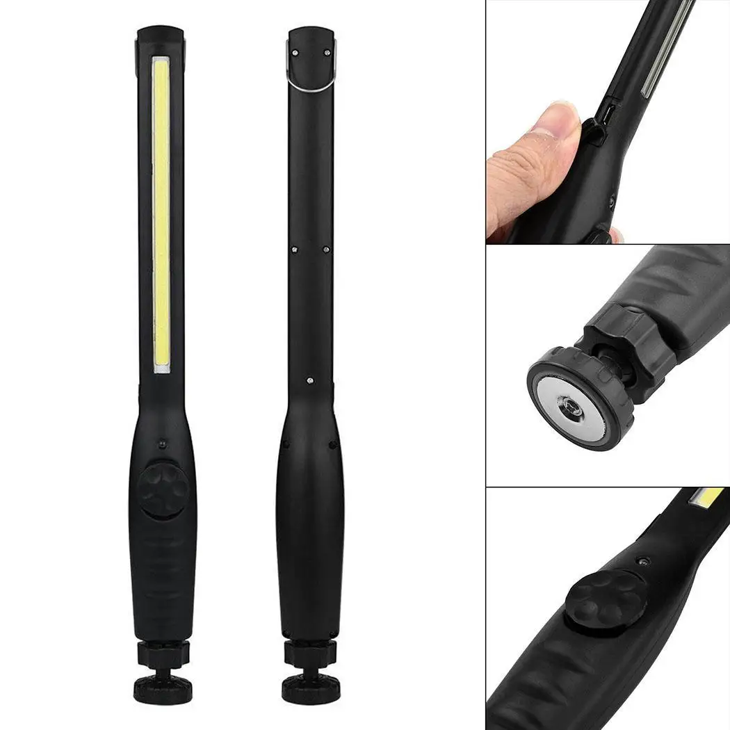 New Rechargeable COB Strip Lights Strong 400~700 Lumens Light Car Auxiliary Cable Magnetic Working Lamp | Автомобили и мотоциклы