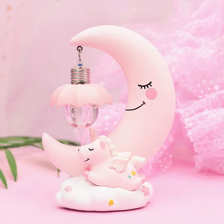 LED Night Light Unicorn Moon Horse Cactus Home Decoration Accessories Resin Creative Crafts Oraments
LED Night Light Unicorn Moon Horse Cactus Home Decoration Accessories Resin Creative Crafts Oraments
