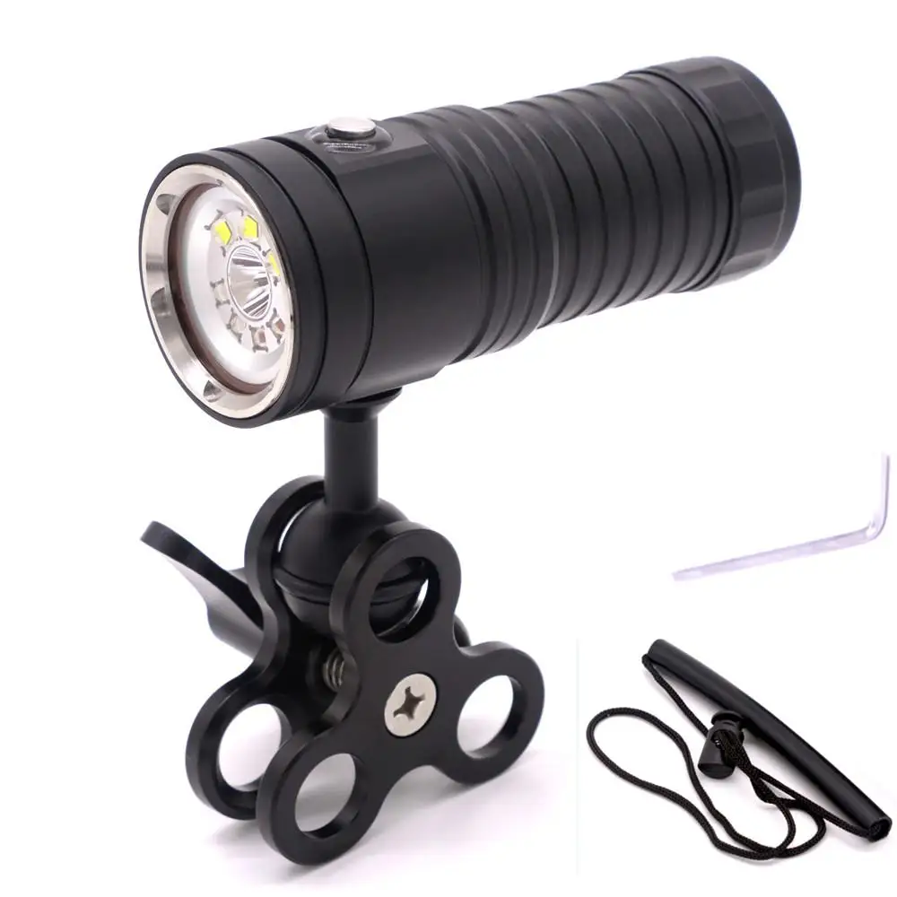 SOLLED Professional 3 Color Underwater Photography Video Light Diving Flashlight
SOLLED Professional 3 Color Underwater Photography Video Light Diving Flashlight