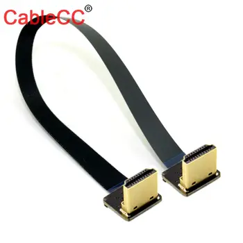 10pcs/lot CY CYFPV Dual 90D Down Angled HDMI Type A Male to Male HDTV Cable 20cm for FPV HDTV
10pcs/lot CY CYFPV Dual 90D Down Angled HDMI Type A Male to Male HDTV Cable 20cm for FPV HDTV