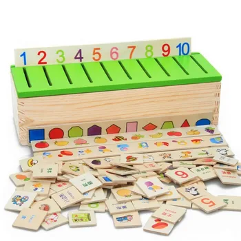 Children Learning Educational Toy Numbers Matching Digital Shape Classification Box Wooden Match Early Teaching Math Kid Toys
Children Learning Educational Toy Numbers Matching Digital Shape Classification Box Wooden Match Early Teaching Math Kid Toys