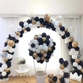 Well Matched Balloon Set Arch Wedding Party Decorations Supplies Ballon Chain INS Style Background Photo Prop Silver White Black
Well Matched Balloon Set Arch Wedding Party Decorations Supplies Ballon Chain INS Style Background Photo Prop Silver White Black