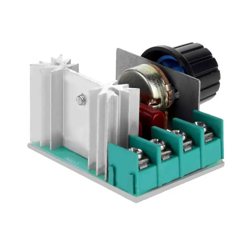 Electronic Thyristor AC 220V 2000W Imported Thyristor Dimmer Regulator Speed Control Temperature Regulation Voltage Regulators
Electronic Thyristor AC 220V 2000W Imported Thyristor Dimmer Regulator Speed Control Temperature Regulation Voltage Regulators
