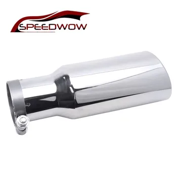 SPEEDWOW 3" Inlet 4" Outlet Silver Stainless Steel Rolled End Angle Cut Exhaust Tailpipe Tip Rear Exhaust Muffler Car Part
SPEEDWOW 3" Inlet 4" Outlet Silver Stainless Steel Rolled End Angle Cut Exhaust Tailpipe Tip Rear Exhaust Muffler Car Part