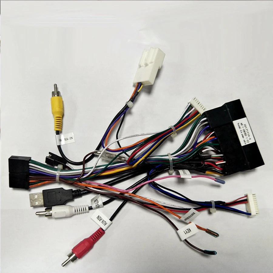 Car Stereo 20 PIN Wiring Harness Connector Multimedia Player Power for KIA K2 K3 K5 K7 RIO Sorents Sportage/Hyundai IX35
Car Stereo 20 PIN Wiring Harness Connector Multimedia Player Power for KIA K2 K3 K5 K7 RIO Sorents Sportage/Hyundai IX35
