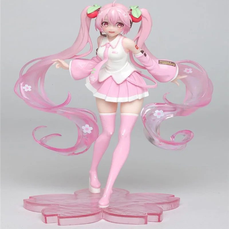 GZTZMY Anime Pink Hatsune Miku Sakura Sexy Girls Miku 18cm PVC Action Figures toys Anime figure Toys For Kids Doll gifts
GZTZMY Anime Pink Hatsune Miku Sakura Sexy Girls Miku 18cm PVC Action Figures toys Anime figure Toys For Kids Doll gifts