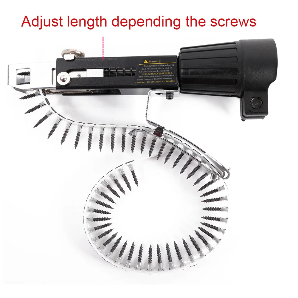 Automatic Electric Drill Nozzle Adapter Nail Exit Bracket and Chain Nails Kit Household Tools Set Chain Nail Machine Accessories
Automatic Electric Drill Nozzle Adapter Nail Exit Bracket and Chain Nails Kit Household Tools Set Chain Nail Machine Accessories