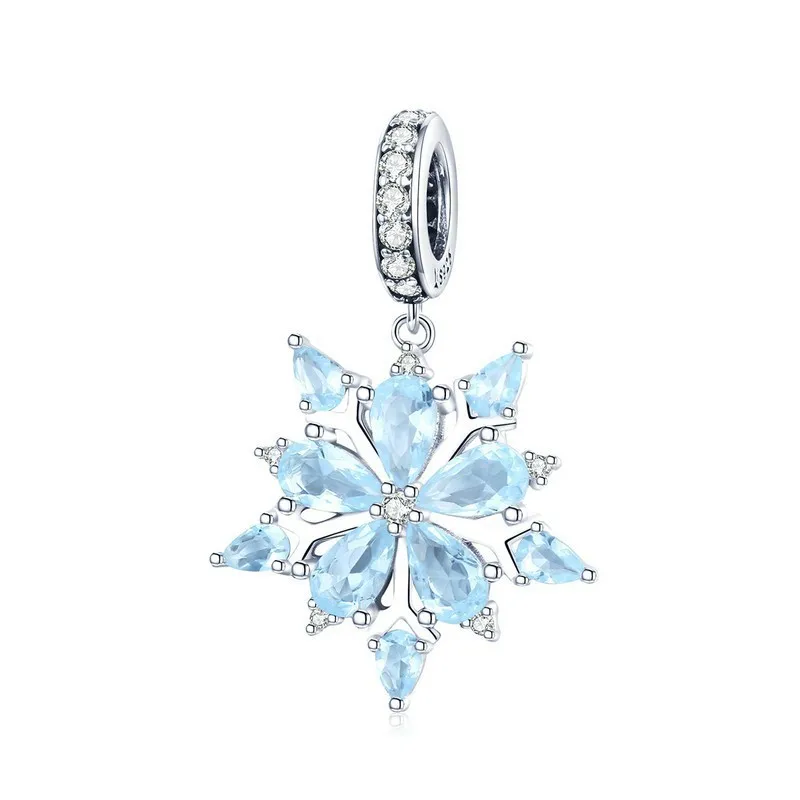 High Quality 925 Sterling Silver Winter Snowflake Blue Cz Elegant Charms Pendant Fit Necklaces Pendant Jewelry Scc940
High Quality 925 Sterling Silver Winter Snowflake Blue Cz Elegant Charms Pendant Fit Necklaces Pendant Jewelry Scc940