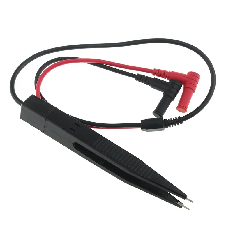 SMD Chip component LCR testing tool Multimeter tester meter Pen probe lead tweezers for FLUKE for Vichy
SMD Chip component LCR testing tool Multimeter tester meter Pen probe lead tweezers for FLUKE for Vichy