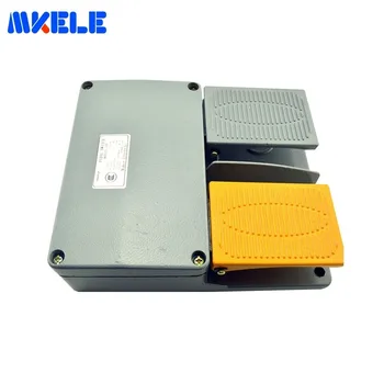 Mkydt1-15s foot aluminium case Double Foot Pedal Switch Fender Foot Operated Switch for machine tool control silver contact
Mkydt1-15s foot aluminium case Double Foot Pedal Switch Fender Foot Operated Switch for machine tool control silver contact