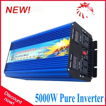 Doubel Digital Display inverter 4000W peak power 8000w Pure Sine Wave Dc 12V TO Ac 220v Converter
Doubel Digital Display inverter 4000W peak power 8000w Pure Sine Wave Dc 12V TO Ac 220v Converter