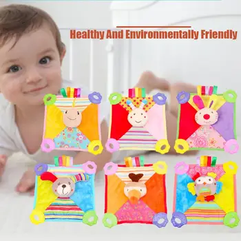 Baby Cartoon Animal Pattern Comforting Towel for 0-1 Year Old Bite Resistant Vocal Comforting Doll
Baby Cartoon Animal Pattern Comforting Towel for 0-1 Year Old Bite Resistant Vocal Comforting Doll