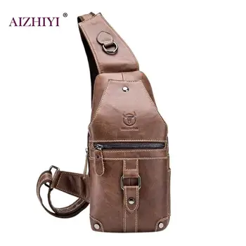 Male BULLCAPTAIN Casual Shoulder Messenger Bags Men Solid Color Luxury Genuine Leather Crossbody Chest Bags
Male BULLCAPTAIN Casual Shoulder Messenger Bags Men Solid Color Luxury Genuine Leather Crossbody Chest Bags