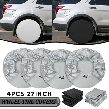 4pcs 27inch Wheel Tire Covers Case Car Tires Storage Bag Vehicle Wheel Protector for RV Truck Car Camper Trailer car styling
4pcs 27inch Wheel Tire Covers Case Car Tires Storage Bag Vehicle Wheel Protector for RV Truck Car Camper Trailer car styling