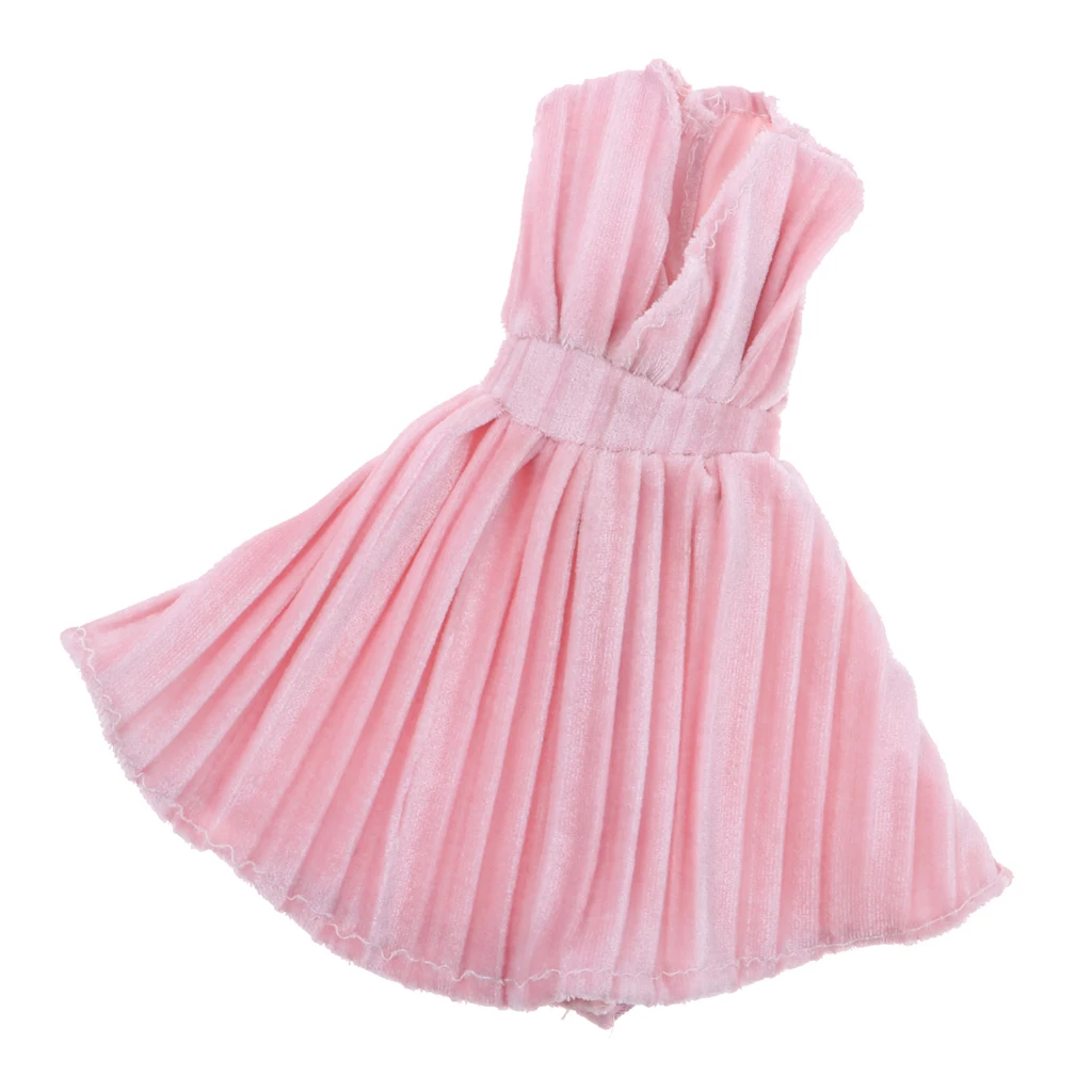 29 cm Dolls Pink Trendy Doll Outfit Dress Gown Garment Dress Mini Skrit V Collar Dress Wedding Party Gown Dress for Doll Accs
29 cm Dolls Pink Trendy Doll Outfit Dress Gown Garment Dress Mini Skrit V Collar Dress Wedding Party Gown Dress for Doll Accs