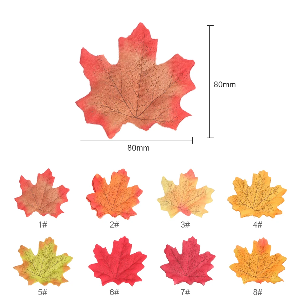 50Pcs Artificial Plant Photo Shoot Props Fake Silk Autumn Maple Leaves Artificial Fall Leaf Table Door Fall Wedding Decorations
50Pcs Artificial Plant Photo Shoot Props Fake Silk Autumn Maple Leaves Artificial Fall Leaf Table Door Fall Wedding Decorations
