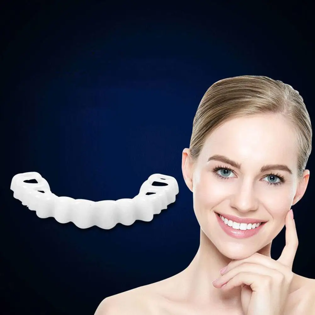 XIUFEN Teeth Whitening Teeth Cover Perfect Smile Comfort Fit Flex Veneers Upper + Lower Teeth Set
XIUFEN Teeth Whitening Teeth Cover Perfect Smile Comfort Fit Flex Veneers Upper + Lower Teeth Set