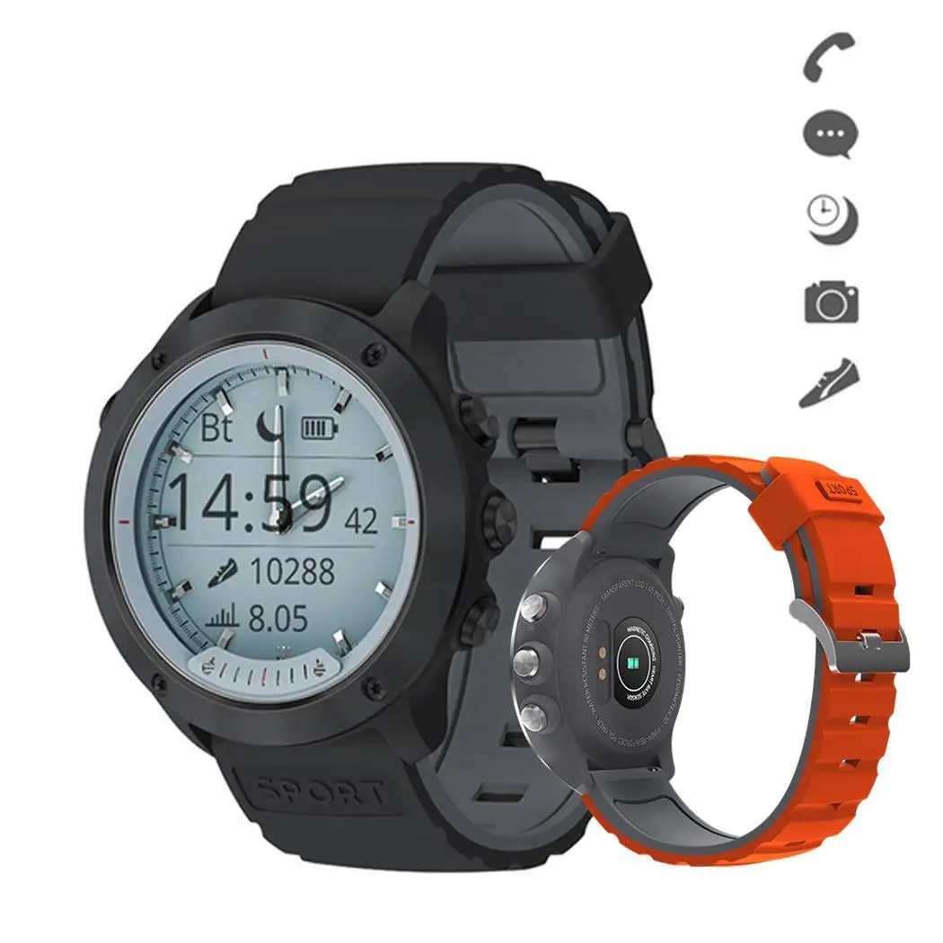 Stainless Steel Smart Watch Transparent Screen Luminous Heart Rate Monitor The luminous dial with you night.
Stainless Steel Smart Watch Transparent Screen Luminous Heart Rate Monitor The luminous dial with you night.