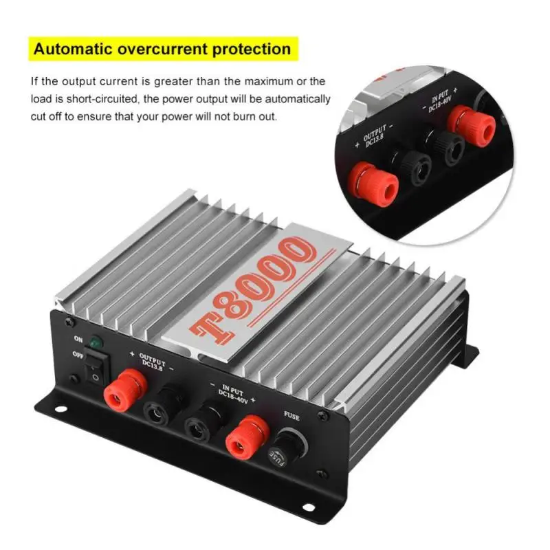 DC 24V to 13.8V 45A Vehicle-Mounted Switching Power Converter/Supply 80% Efficiency For Car Radio Hot
DC 24V to 13.8V 45A Vehicle-Mounted Switching Power Converter/Supply 80% Efficiency For Car Radio Hot