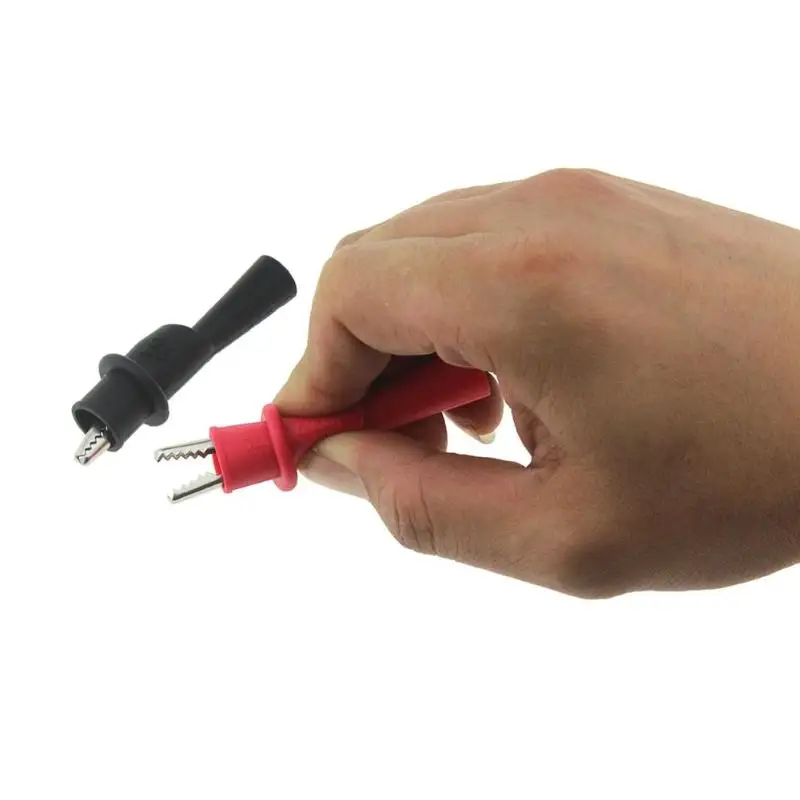 1 Pairs Alligator Crocodile Multimeter Test Leads Clamps Voltage Test Clip Clamps Probes for Multimeter Tester Meter Probe New
1 Pairs Alligator Crocodile Multimeter Test Leads Clamps Voltage Test Clip Clamps Probes for Multimeter Tester Meter Probe New