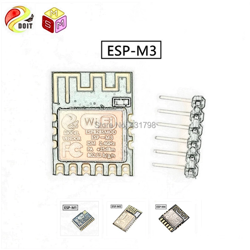 Прозрачный Беспроводной Wi Fi модуль управления Doit AIOT Интернет вещей ESP8285