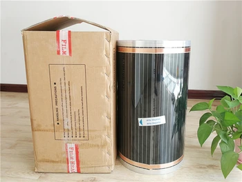 TF floor heating film 155 square meters, 50CM X310M electric heating floor film with thermostat and accessories
TF floor heating film 155 square meters, 50CM X310M electric heating floor film with thermostat and accessories