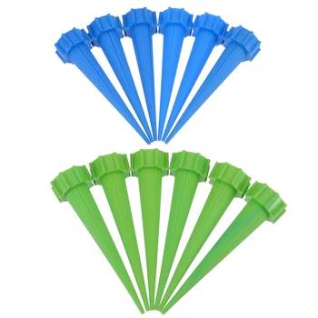 Mayitr 12pcs Automatic Watering Irrigation Spike Plant Flower Plastic Cone Drip Sprinkler For Garden Tool Color Random
Mayitr 12pcs Automatic Watering Irrigation Spike Plant Flower Plastic Cone Drip Sprinkler For Garden Tool Color Random