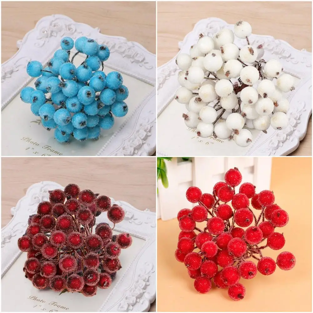 40PCS Artificial Mini Foam Christmas Frosted Fruits Mulberry Pulps DIY Handcraft Accessories
40PCS Artificial Mini Foam Christmas Frosted Fruits Mulberry Pulps DIY Handcraft Accessories