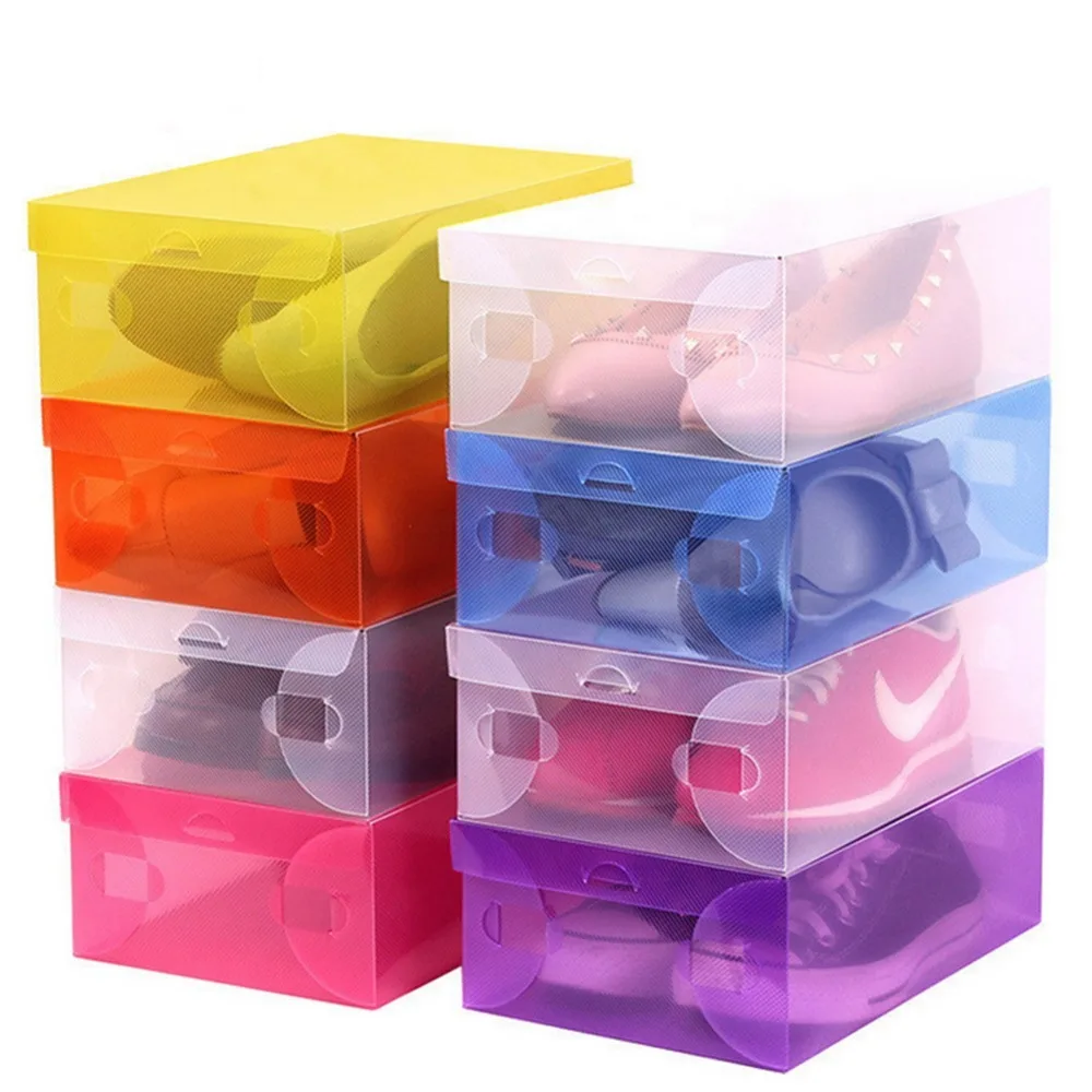 Adeeing Candy Color Transparent Storage Shoe Box Foldable Clear Plastic Tidy Organizer Case For Homen
Adeeing Candy Color Transparent Storage Shoe Box Foldable Clear Plastic Tidy Organizer Case For Homen