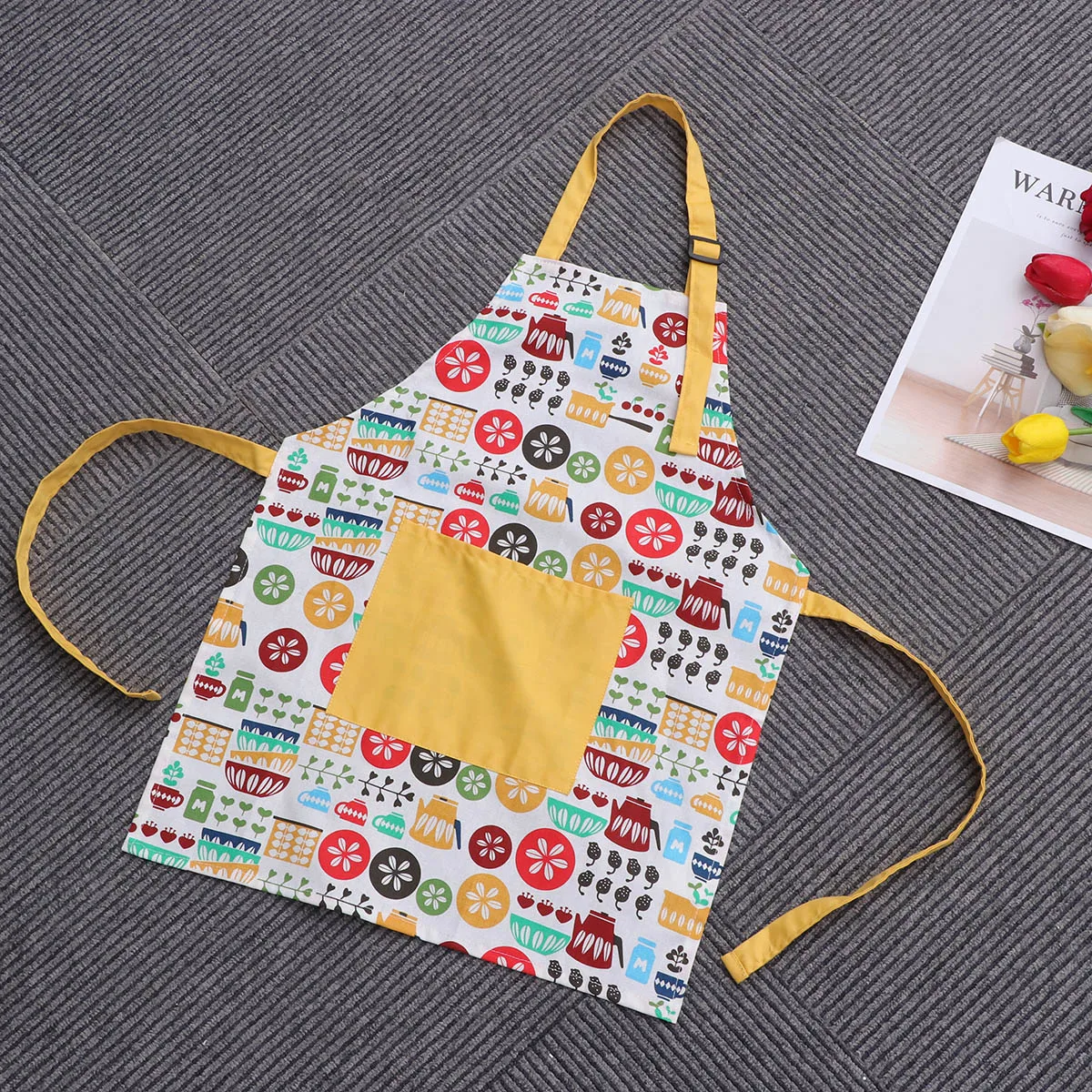 Children Cute Cotton Aprons Cartoon Kitchenware Pattern Painting Aprons For Children Cooking Baking Kitchen
Children Cute Cotton Aprons Cartoon Kitchenware Pattern Painting Aprons For Children Cooking Baking Kitchen