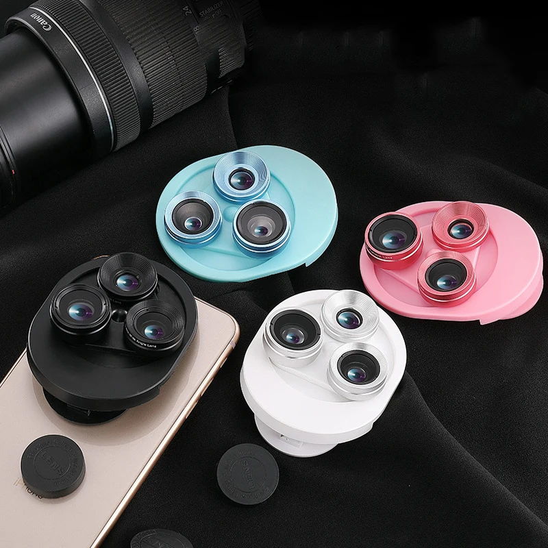 phone lens wide angle fisheye macro three-in-one lens integrated turntable micro fish lens cell phone lens
phone lens wide angle fisheye macro three-in-one lens integrated turntable micro fish lens cell phone lens