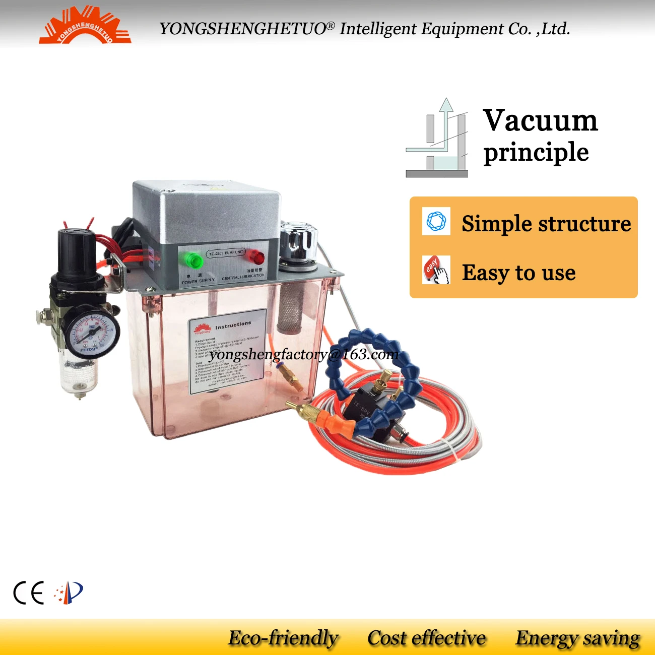 Electric flood coolant pump oil mist BPV sprayer metal cutting cooling CNC engraving router cooler PLC control 2L COMPACT
Electric flood coolant pump oil mist BPV sprayer metal cutting cooling CNC engraving router cooler PLC control 2L COMPACT