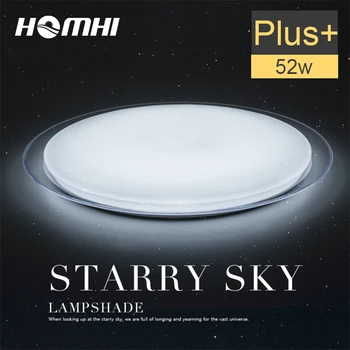 Round Starry Sky Led Ceiling Light 52w Loft Decoration Modern Lamp Fixture For Bedroom Kitchen Living Room With Remote Control
Round Starry Sky Led Ceiling Light 52w Loft Decoration Modern Lamp Fixture For Bedroom Kitchen Living Room With Remote Control