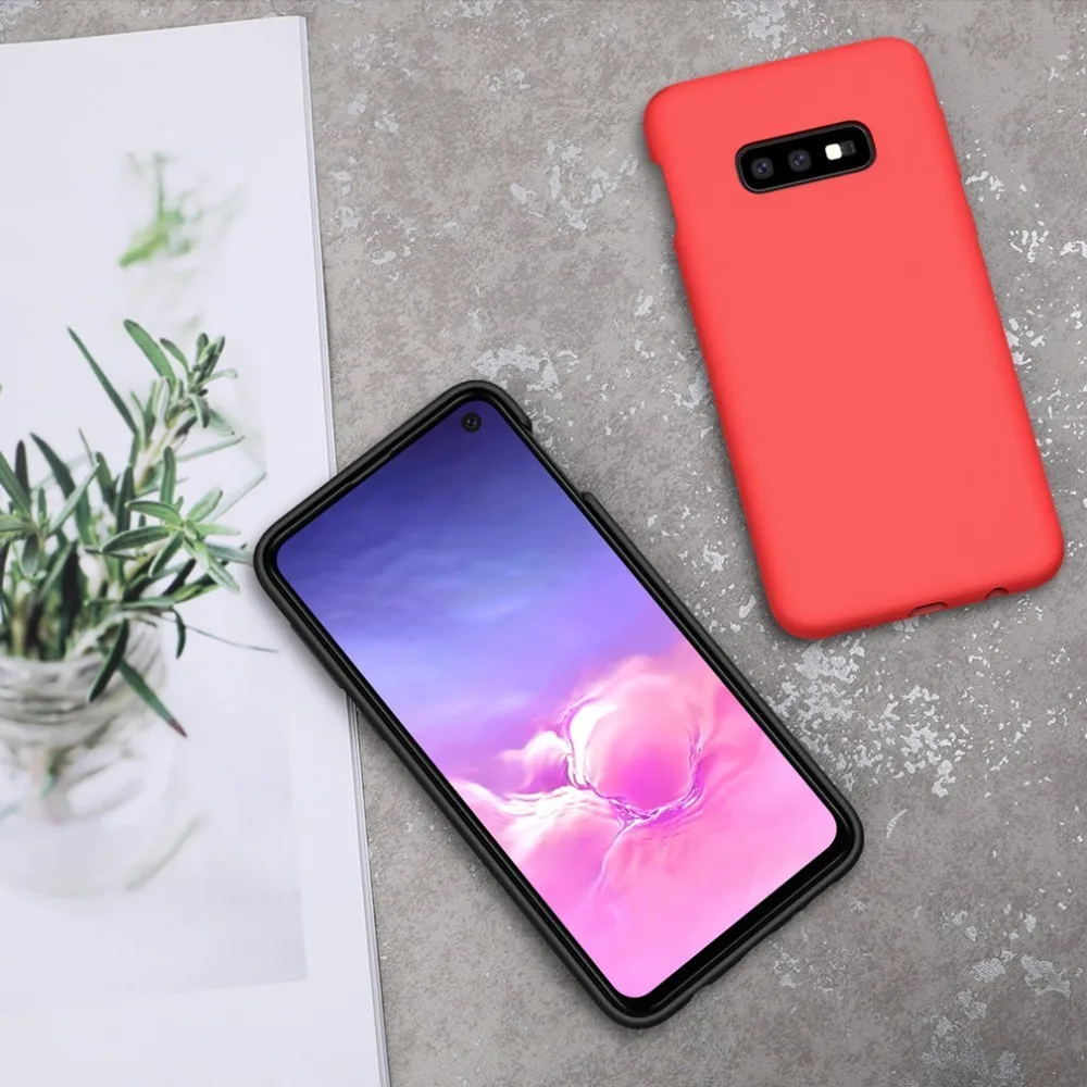 NILLKIN Flex Pure CASE For Samsung Galaxy S10e Slim Soft Liquid Silicone Rubber Shockproof Phone Case for Samsung S10e
NILLKIN Flex Pure CASE For Samsung Galaxy S10e Slim Soft Liquid Silicone Rubber Shockproof Phone Case for Samsung S10e