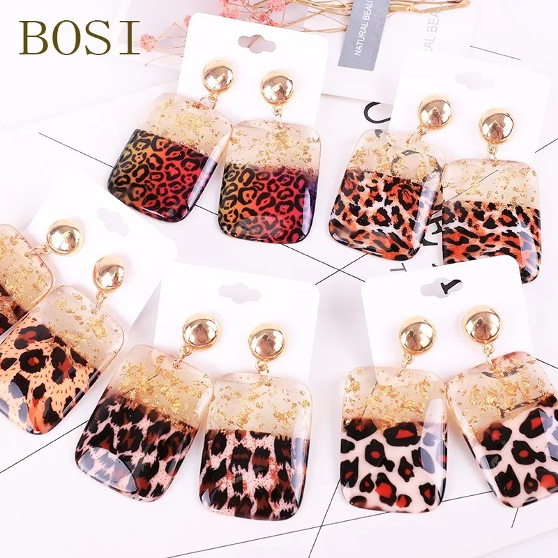 Fashion Jewelry Leopard Acrylic boho Resin Mult-icolor Dangle gold Earrings For Women Geometry Big Earrings Acetate statement
Fashion Jewelry Leopard Acrylic boho Resin Mult-icolor Dangle gold Earrings For Women Geometry Big Earrings Acetate statement