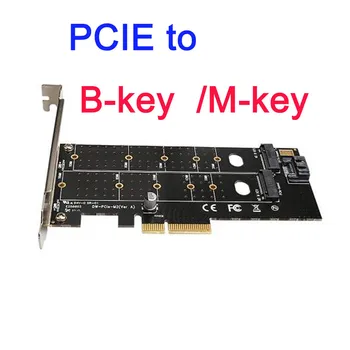 Dual use M.2 PCIe Adapter M2 SSD NVME M Key SATA-based B Key to PCI-e Controller Converter Card Support 2210 2280 2260 2242 2230
Dual use M.2 PCIe Adapter M2 SSD NVME M Key SATA-based B Key to PCI-e Controller Converter Card Support 2210 2280 2260 2242 2230