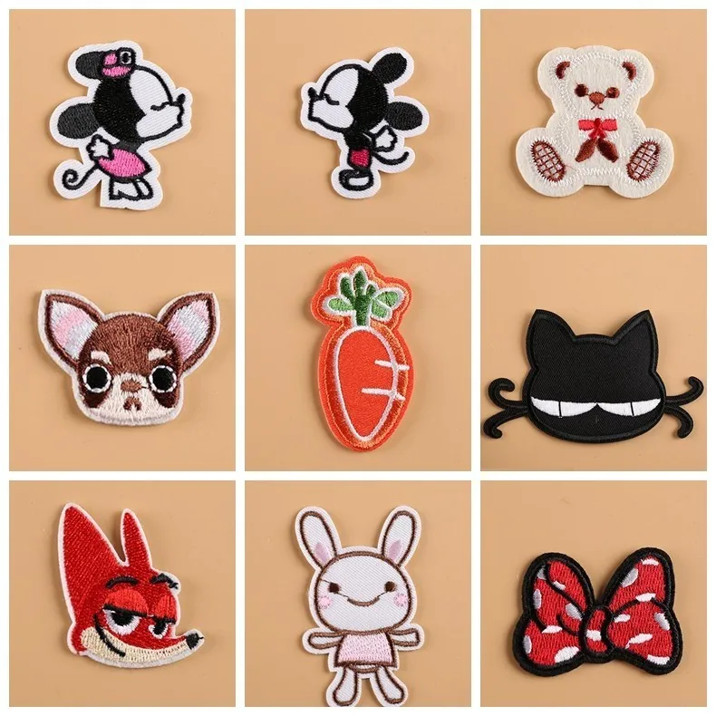 1 PCS Custom Mickey Mouse Lovers Patches Cartoon Rabbit Iron On Stickers for Clothes 3D Diy Embroidered Badges Kawaii Parches
1 PCS Custom Mickey Mouse Lovers Patches Cartoon Rabbit Iron On Stickers for Clothes 3D Diy Embroidered Badges Kawaii Parches
