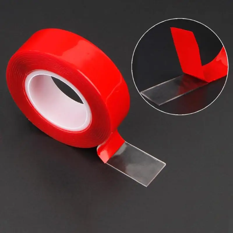 1 Rol 3m Transparent Double Sided Adhesive Tape Acrylic Car Styling Scotch No Traces Sticker Household Auto Fixed Adhesive Tape
1 Rol 3m Transparent Double Sided Adhesive Tape Acrylic Car Styling Scotch No Traces Sticker Household Auto Fixed Adhesive Tape