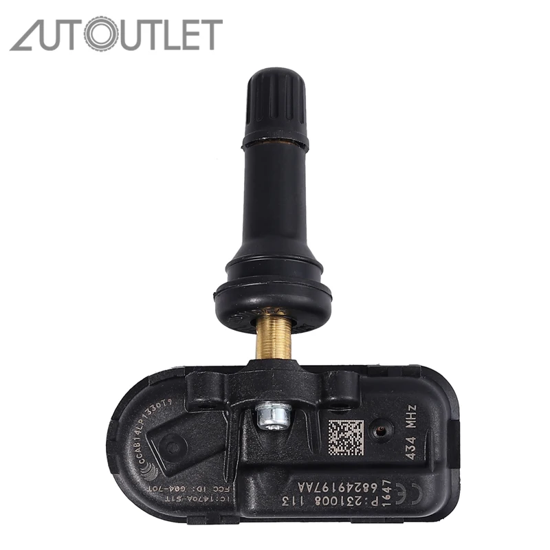 AUTOUTLET 68239720AA TPMS Tire Pressure Monitoring Sensor 434MHz For Dodge Ram 1500 2500 3500 Jeep 68249197AA Pressure Sensor
AUTOUTLET 68239720AA TPMS Tire Pressure Monitoring Sensor 434MHz For Dodge Ram 1500 2500 3500 Jeep 68249197AA Pressure Sensor